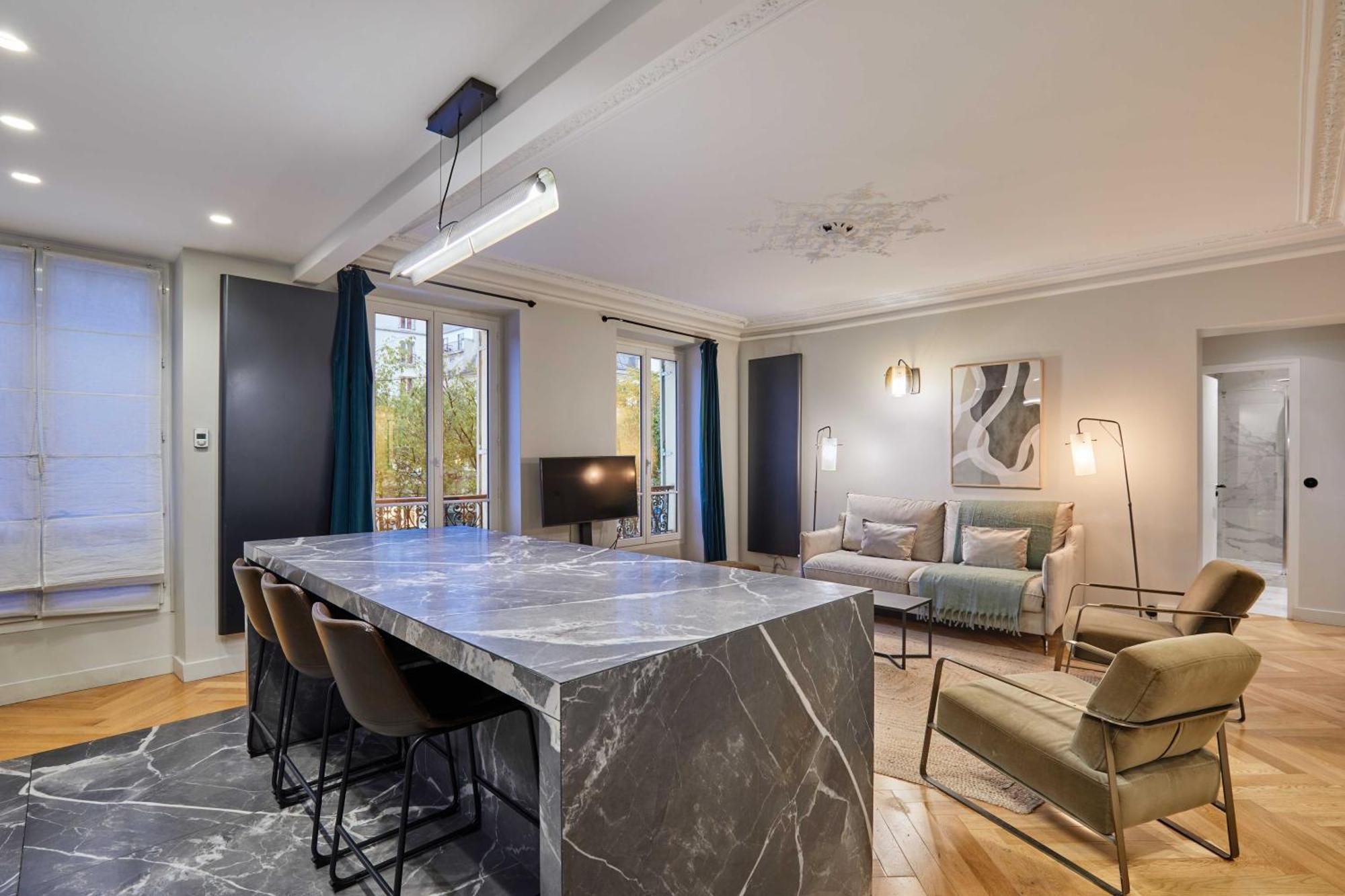 Magnificent Apartment - 3Br- 8P - Batignolles Paryż Zewnętrze zdjęcie