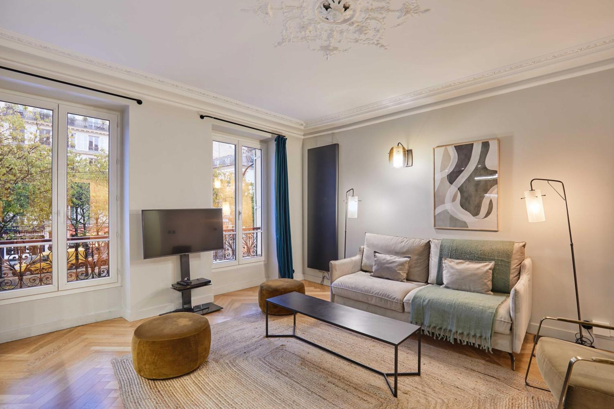 Magnificent Apartment - 3Br- 8P - Batignolles Paryż Zewnętrze zdjęcie