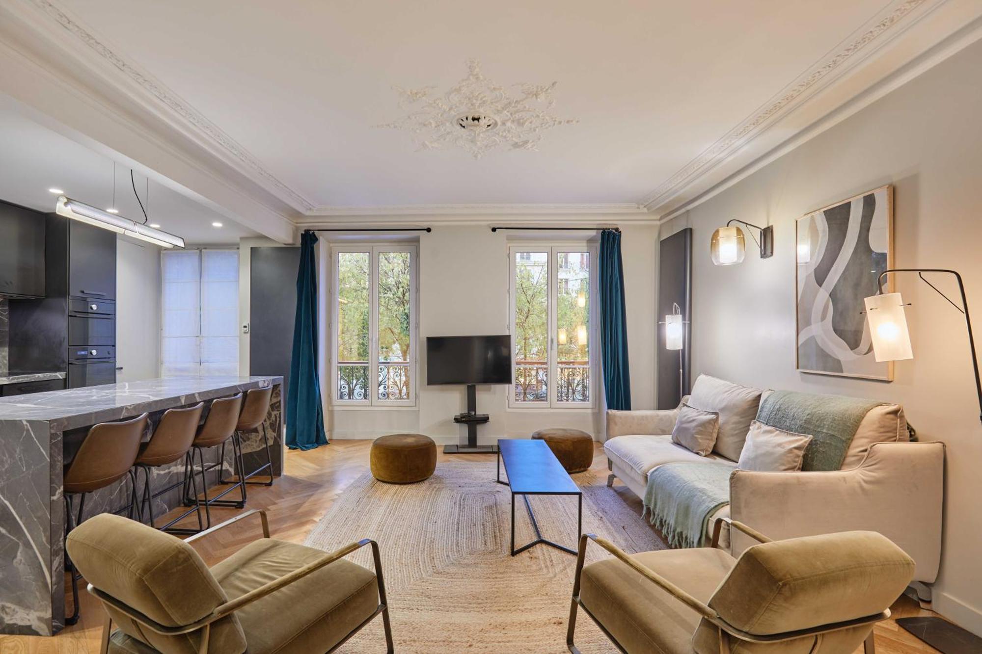 Magnificent Apartment - 3Br- 8P - Batignolles Paryż Zewnętrze zdjęcie